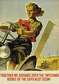 comrades tractor girl
